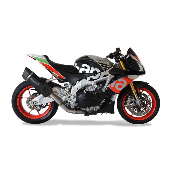 HP Corse SP-3 Carbon Short Black For Aprilia Tuono V4 1100 Part # XAPSP3S1001C-NN-AB