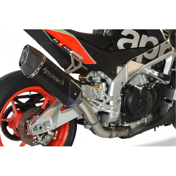 HP Corse SP-3 Carbon Short Black For Aprilia Tuono V4 1100 Part # XAPSP3S1001C-NN-AB