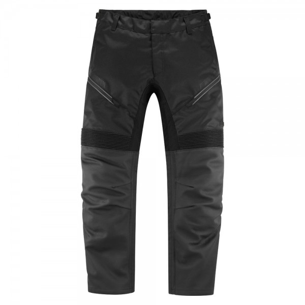 Icon Contra2 Leather Black Pants