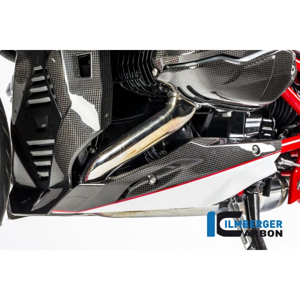 Ilmberger Carbon Bellypan Left Side Carbon For BMW R 1200 R / RS Part # MSL.014.R12RL.K