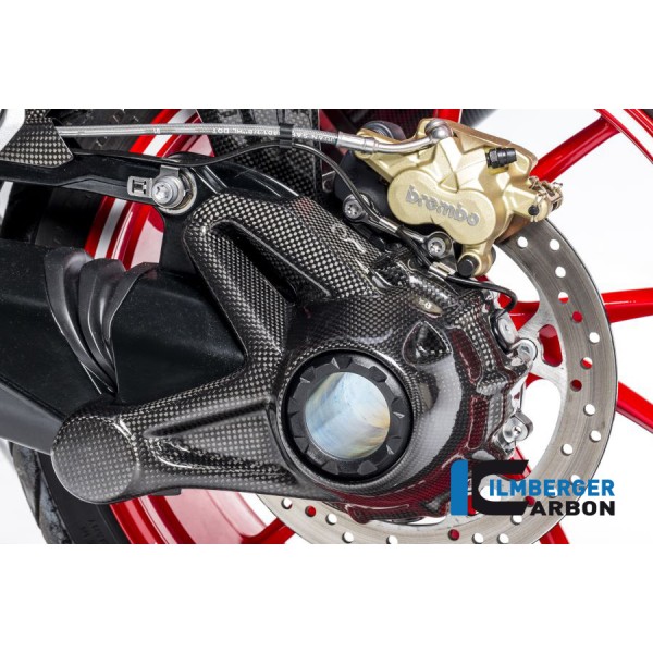 Ilmberger Carbon Bevel Drive Housing Protector Carbon For BMW R 1200 GS Part # KGA.008.GS12L.K