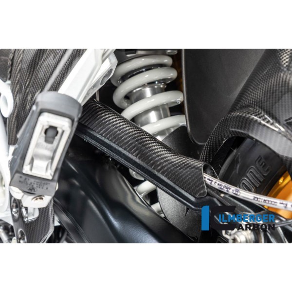 Ilmberger Carbon Brake-pipe Cover For BMW R 1250 GS Adventure Part # BLA.031.GS19T.K
