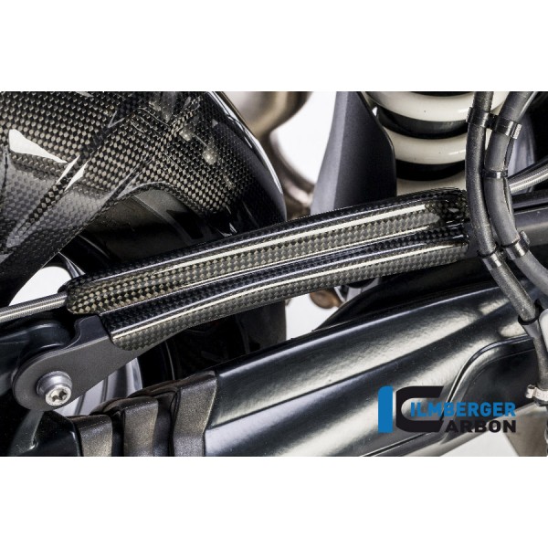 Ilmberger Carbon Brake Pipe Cover Carbon For BMW R nineT Part # BLA.002.R120S.K