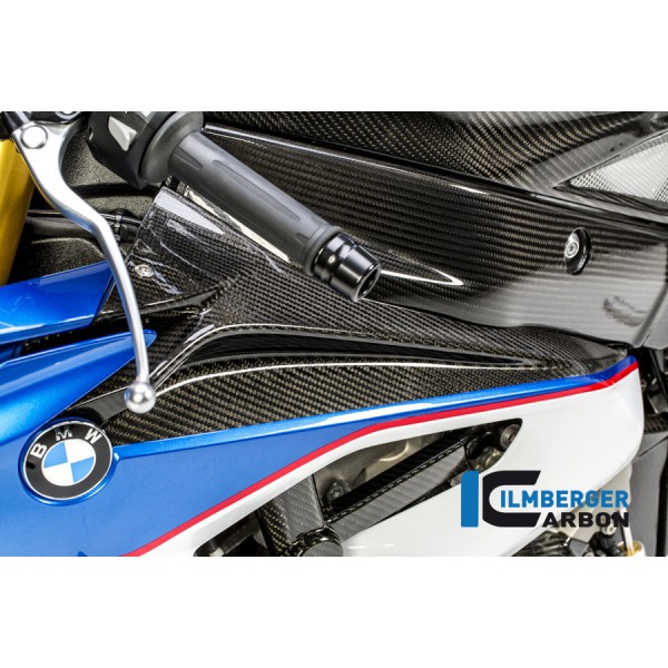 Ilmberger Carbon Fairing Side Panel Upper Part (Left Side) For BMW S 1000 RR Part # VEL.305.S115S.K