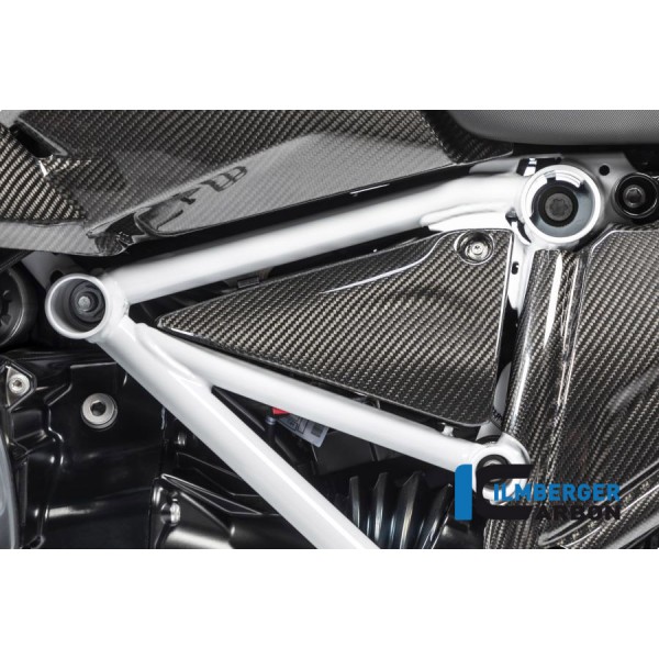 Ilmberger Carbon Frame Triangle Cover Left Side For BMW R 1250 GS Part # RDL.023.GS19T.K