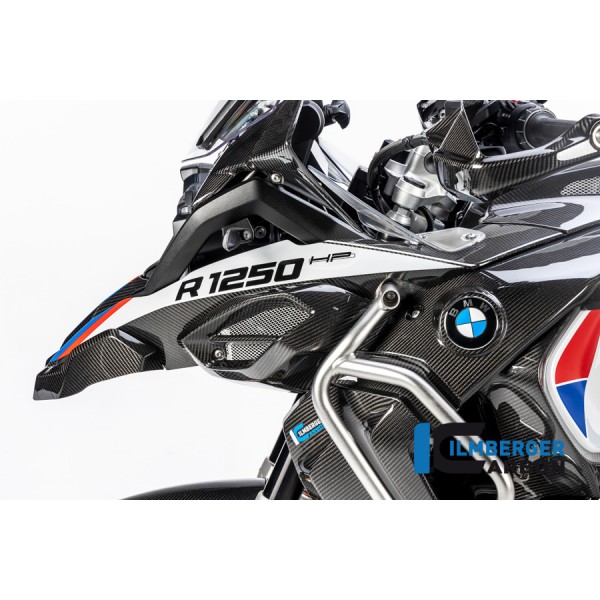Ilmberger Carbon Front Beak / Upper Mudguard Left Side For BMW R 1250 GS Adventure Part # SCL.007.GSA9T.K