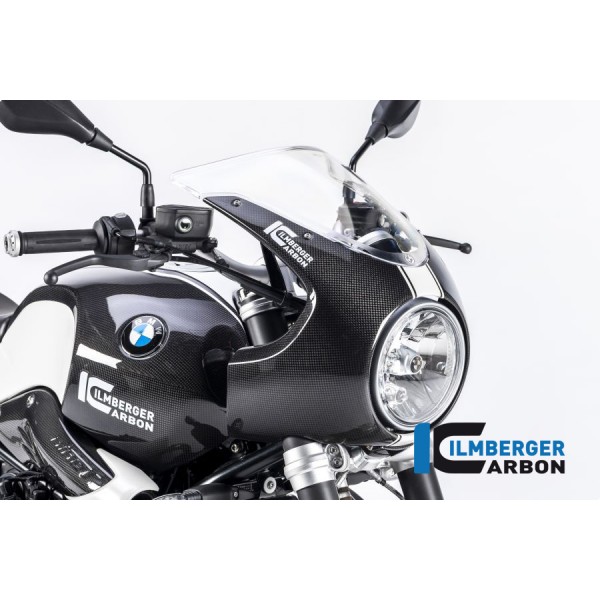 Ilmberger Carbon Front Fairing 90s Style Incl. Windshield For BMW R nineT Part # VEO.013.NINET.K