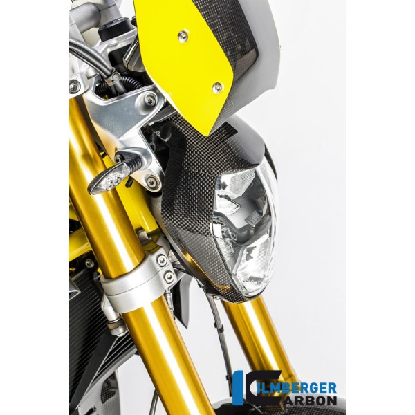 Ilmberger Carbon Headlight Cover Carbon For BMW R 1200 R Part # LIA.016.R12RL.K