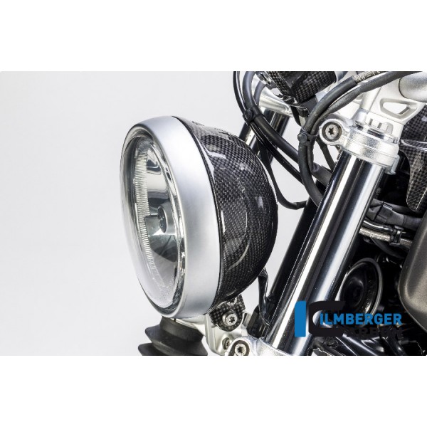 Ilmberger Carbon Headlight Housing For BMW R nineT Part # SWG.002.SCR16.K