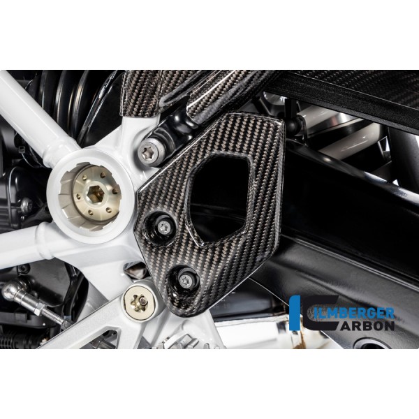 Ilmberger Carbon Heel Protector Left Side For BMW R 1250 GS Part # FSL.032.GS19T.K