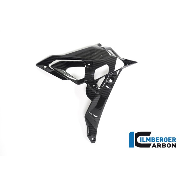 Ilmberger Carbon Radiator Cover / Badge Holder Right Side For BMW S 1000 R Part # WKR.003.S117N.K