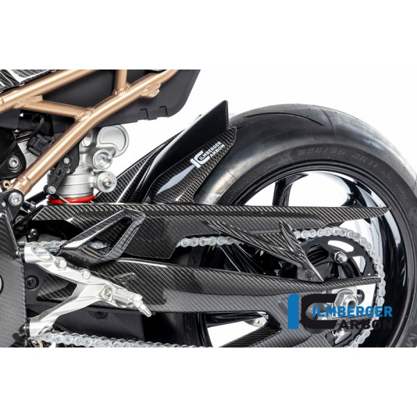 Ilmberger Carbon Rear Hugger Incl. Upper Chainguard For BMW S 1000 RR Part # KHO.005.S119S.K