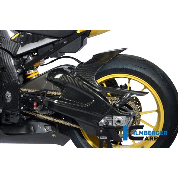 Ilmberger Carbon Rear Hugger Incl. Upper Chainguard With Abs Carbon For BMW S 1000 RR Part # KHO.078.S1RAB.K