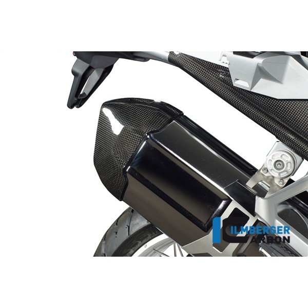 Ilmberger Carbon Rear Silencer Protector Carbon For BMW R 1200 GS Part # AHS.041.GS12L.K