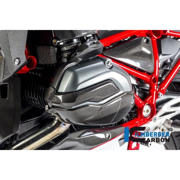 Ilmberger Carbon Rockercover Cover (Left) Carbon For BMW R 1200 GS Part # VAL.007.GS12L.K