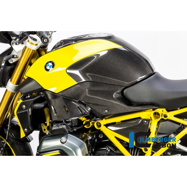 Ilmberger Carbon Side Panel Under The Tank Left Side Carbon For BMW R 1200 R Part # TUL.008.R12RL.K