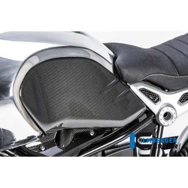 Ilmberger Carbon Tank Cover Carbon Left Side For BMW R nineT Part # TAL.004.NINET.K