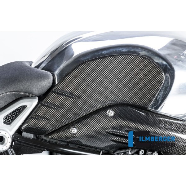 Ilmberger Carbon Tank Cover Right Side Carbon For BMW R nineT Part # TAR.005.NINET.K