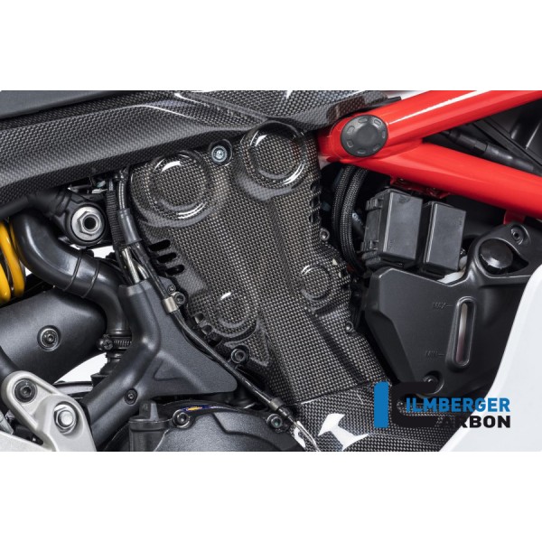Ilmberger Carbon Cam Belt Cover Gloss Carbon For Ducati Supersport / S Part # ZAV.016.DSS7G.K