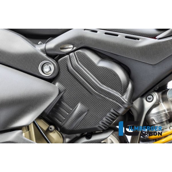 Ilmberger Carbon Cam Cover Left Matt For Ducati Panigale V4 / V4 S Part # ZAL.123.DPV4M.K