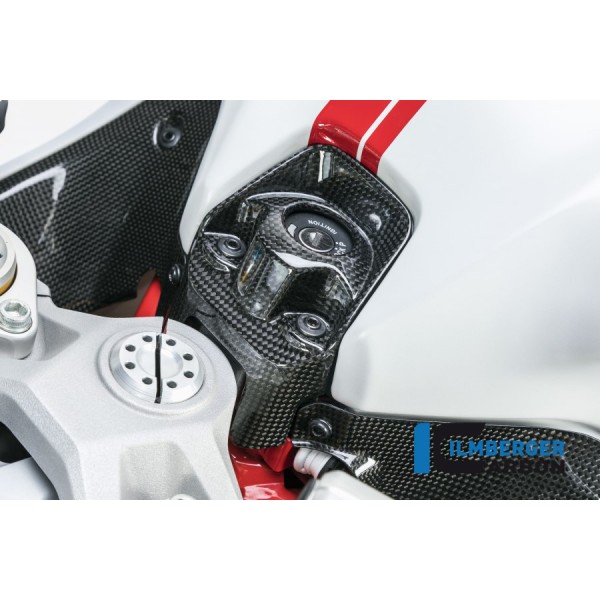 Ilmberger Carbon Ignition Switch Cover Gloss Carbon For Ducati Supersport / S Part # ZSA.004.DSS7G.K