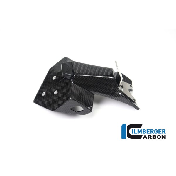 Ilmberger Carbon Number Plate Holder Short Gloss For Ducati Panigale V4 / V4 S Part # NHO.012.DPV4G.K