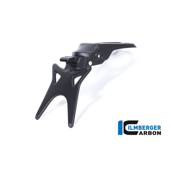 Ilmberger Carbon Number Plate Holder Short Matt For Ducati Supersport / S Part # NHO.119.DSS7M.K