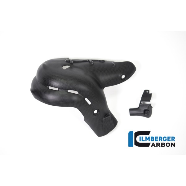 Ilmberger Carbon Exhaust Protection Matt Set For Ducati Panigale V4 / V4 S Part # AHS.104.DPV4M.K