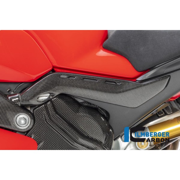 Ilmberger Carbon Sub Frame Protector Left Gloss For Ducati Panigale V4 / V4 S Part # RHL.015.DPV4G.K