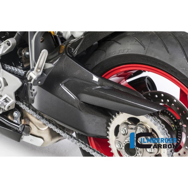 Ilmberger Carbon Swing Arm Cover Gloss Carbon For Ducati Supersport / S Part # SSO.013.DSS7G.K