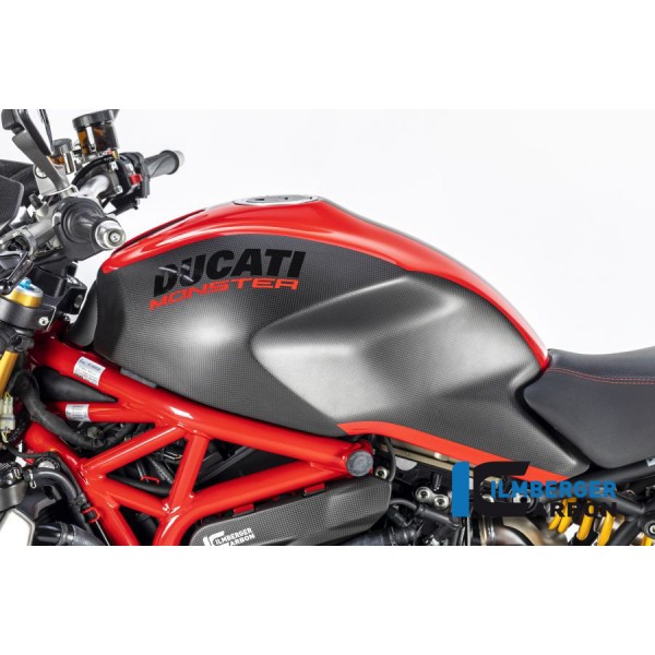 Ilmberger Carbon Tank Matt For Ducati Monster 1200 / S Part # TNK.101.DM17M.K