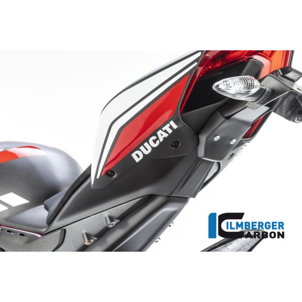 Ilmberger Carbon Rear Undertray Matt For Ducati Panigale V4 / V4 S Part # RHA.131.DPV4M.K