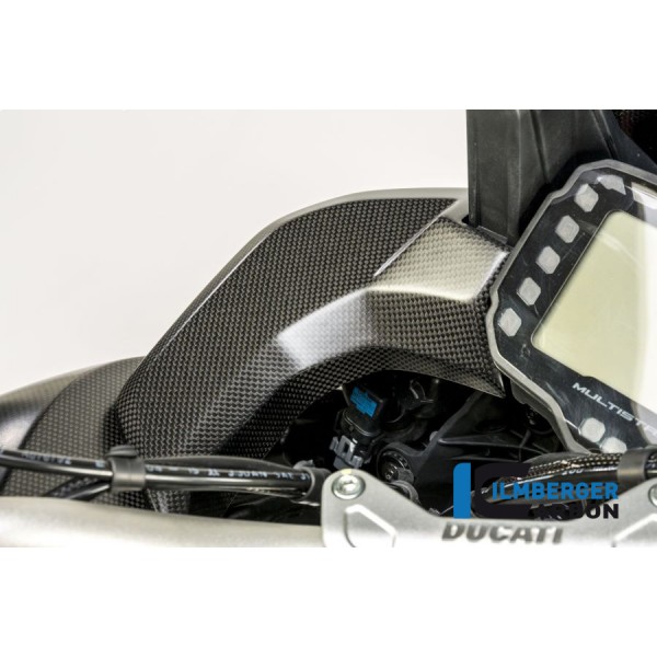 Ilmberger Carbon Cover Near The Instrument Left Side Matt For Ducati Multistrada 1200 Enduro Part # CAL.116.D15MM.K