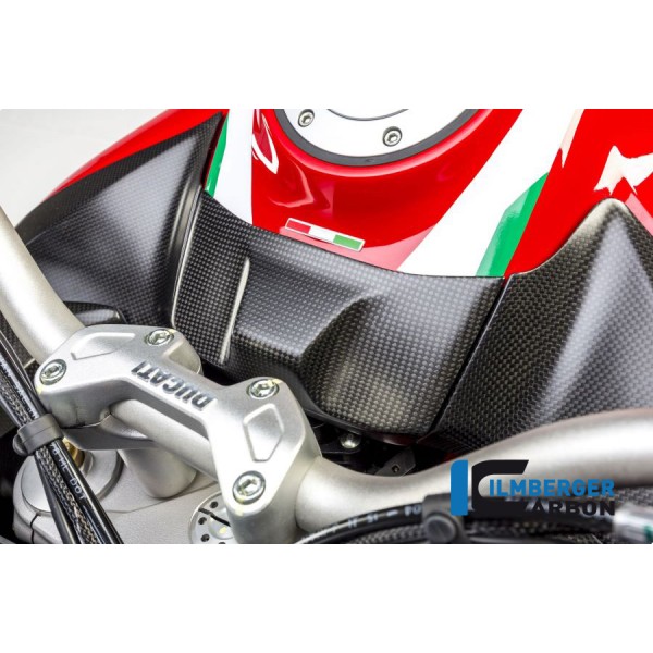 Ilmberger Carbon Ignition Switch Cover Matt For Ducati Multistrada 1200 Enduro Part # ZSA.113.D15MM.K