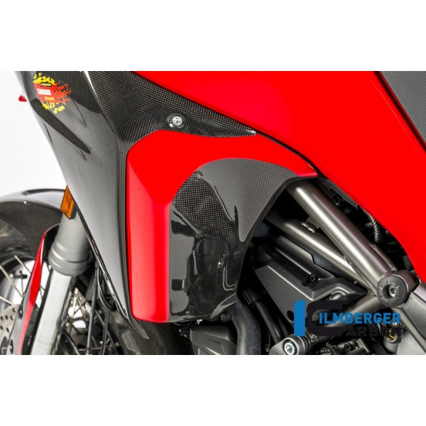 Ilmberger Carbon Inner Side Fairing Left Side Gloss For Ducati Multistrada 1200 Enduro Part # IVL.006.ME16G.K