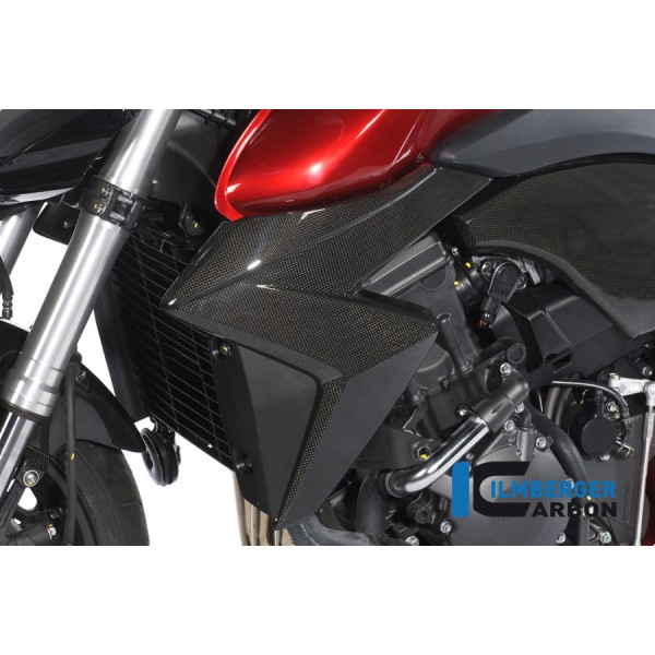 Ilmberger Carbon Radiator Cover (Left) Carbon For Honda CB1000R Part # WKL.007.CB10R.K