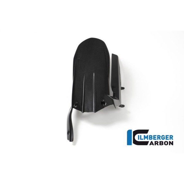 Ilmberger Carbon Rear Hugger Gloss Including Upper Chain Guard For Ducati Multistrada 1200 Enduro Part # KHO.004.ME16G.K