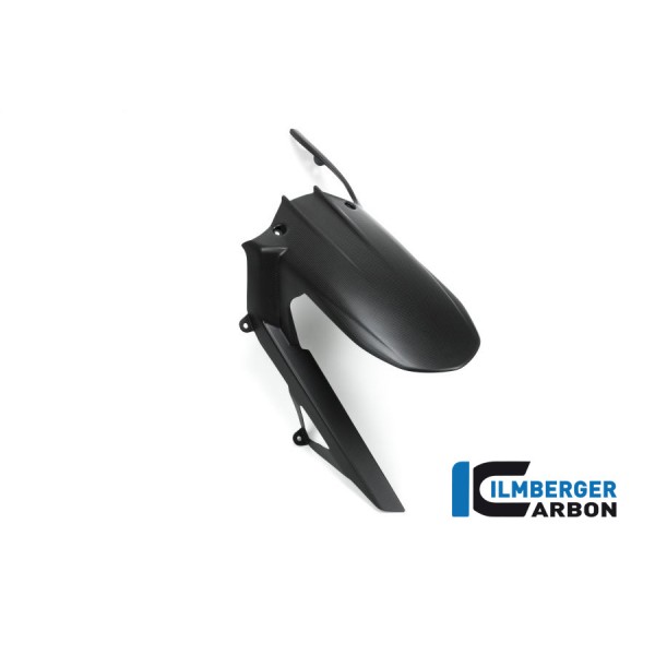 Ilmberger Carbon Rear Hugger Including Upper Chain Guard Matt For Ducati Multistrada 1200 Enduro Part # KHO.104.ME16M.K