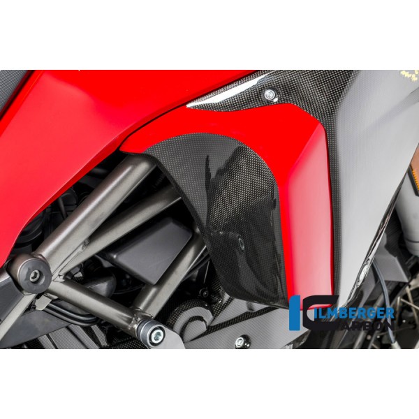 Ilmberger Carbon Inner Side Fairing Rightside Gloss For Ducati Multistrada 1200 Enduro Part # IVR.007.ME16G.K