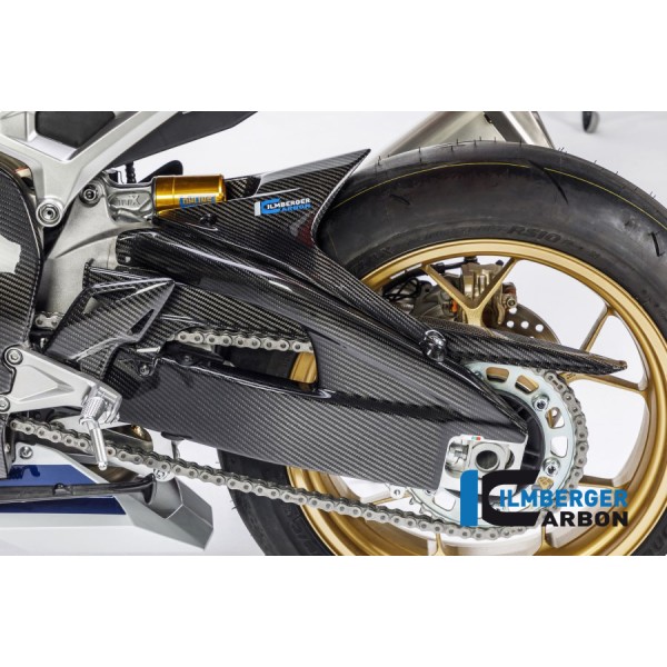 Ilmberger Carbon Swingarm Cover Left Carbon For Honda CBR1000RR Part # SAL.022.CBR17.K