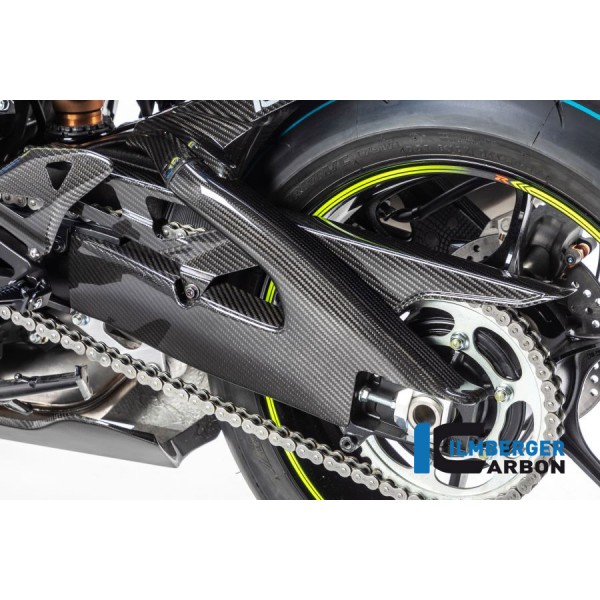 Ilmberger Carbon Swingarm Cover Left Side For Suzuki GSX-R1000 / R Part # SAL.008.GXR16.K