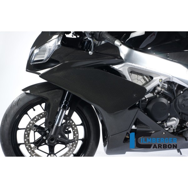 Ilmberger Carbon Fairing Side Panel Left Carbon For Aprilia RSV4 Part # VEL.007.RSV4L.K