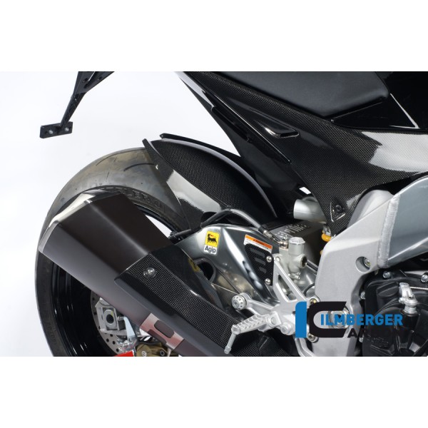 Ilmberger Carbon Rear Hugger Carbon For Aprilia RSV4 / Touno V4 Part # KHO.002.RSV4S.K