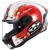 KABUTO F17 GP MIPS ALEIX JAPANESE WHITE & RED HELMET