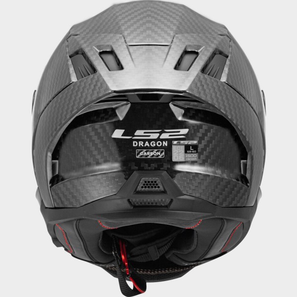 LS2 FF807 DRAGON CARBON FORGED GLOSS HELMET 