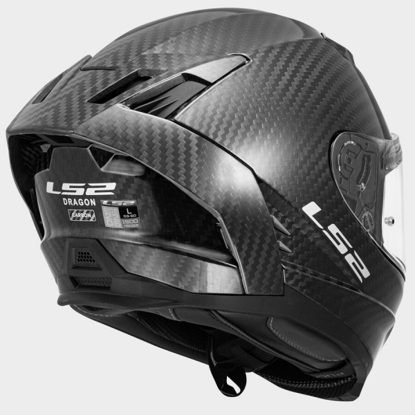 LS2 FF807 DRAGON CARBON FORGED GLOSS HELMET 