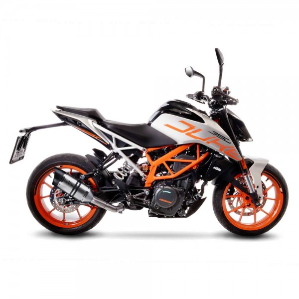 LEOVINCE LV PRO STAINLESS STEEL SLIP-ON EXHAUST FOR KTM RC / DUKE 390 2017-2020 PART # 14183E