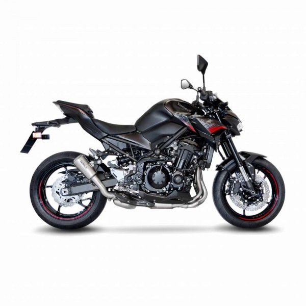 LEOVINCE LV-10 STAINLESS STEEL SLIP-ON EXHAUST FOR KAWASAKI Z900 2020 PART # 15239