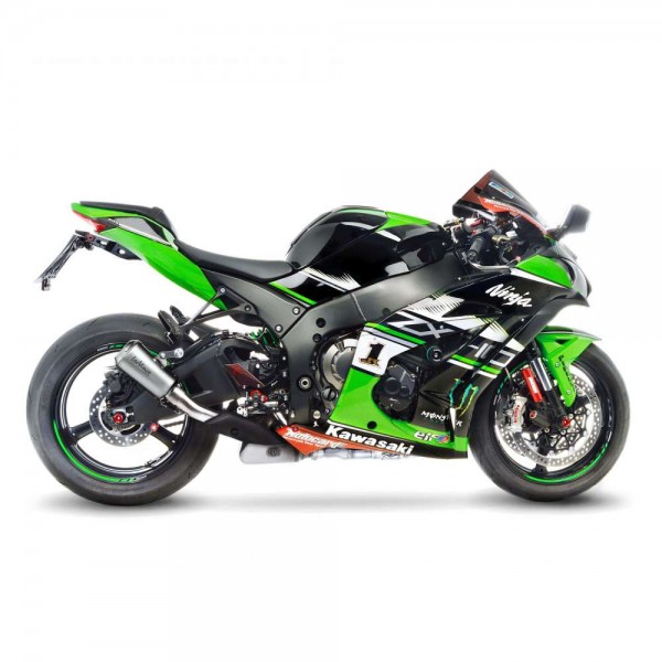 LEOVINCE LV-10 TITANIUM SLIP-ON EXHAUST FOR KAWASAKI NINJA ZX-10R / RR PART # 15200T