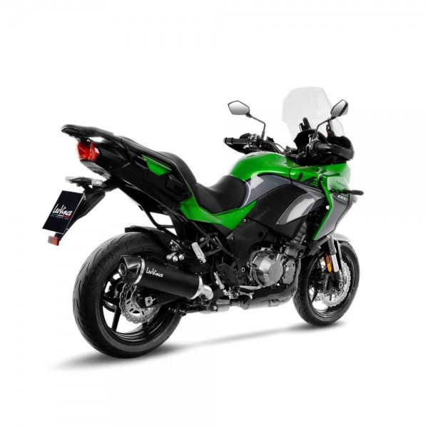 LEOVINCE NERO STAINLESS STEEL SLIP-ON EXHAUST FOR KAWASAKI VERSYS 1000 2019-2020 PART # 14057